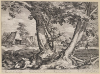 KG 02586
<br/>
Parabel van de duivel die onkruid zaait
<br/>
<em>Matham, Jacob (1571-1631)</em>